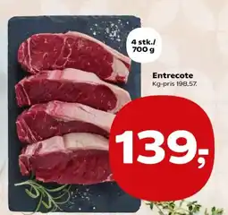 SuperBrugsen Entrecote tilbud