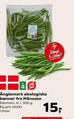 SuperBrugsen Änglamark økologiske bønner tilbud