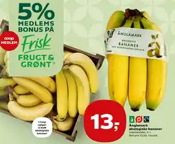 SuperBrugsen Änglamark økologiske bananer tilbud