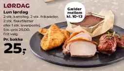 SuperBrugsen Lørdag Lun lørdag tilbud