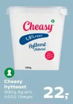 SuperBrugsen Cheasy hytteost tilbud