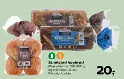 SuperBrugsen Schulstad levebrød tilbud