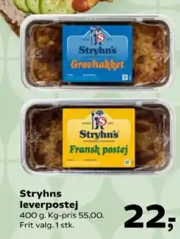 SuperBrugsen Stryhns leverpostej tilbud