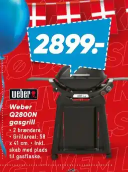 Bilka Weber Q2800N gasgrill tilbud