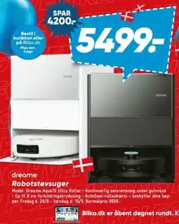 Bilka dreame robotstøvsuger tilbud