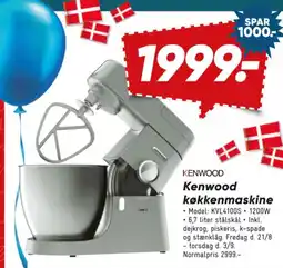Bilka Kenwood køkkenmaskine tilbud