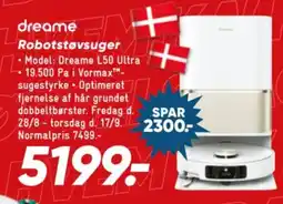 Bilka dreame robotstøvsuger tilbud