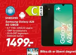 Bilka Samsung Galaxy A26 5G 128GB tilbud