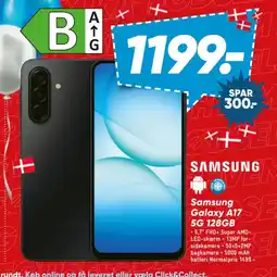 Bilka Samsung Galaxy A17 5G 128GB tilbud