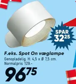 Bilka Spot On væglampe tilbud