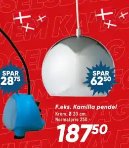 Bilka Kamilla pendel tilbud