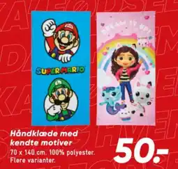 Bilka Handklaede Med Kendte Motiver tilbud