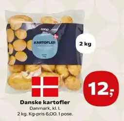 SuperBrugsen Coop kartofler tilbud