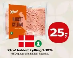 SuperBrugsen Xtra! hakket kylling tilbud