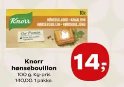 SuperBrugsen Knorr hønsebouillon tilbud