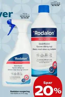 SuperBrugsen Rodalon rengøring tilbud