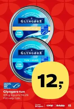 SuperBrugsen Glyngøre tun tilbud