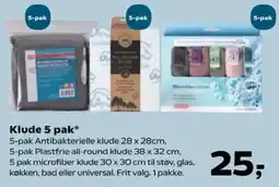 SuperBrugsen Klude 5 pak tilbud