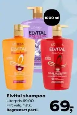 SuperBrugsen Elvital shampoo tilbud
