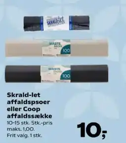 SuperBrugsen Skrald-let affaldspsoer tilbud