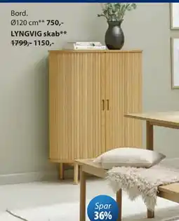 JYSK LYNGVIG skab tilbud