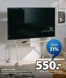 JYSK EJDRUP tv-stander tilbud