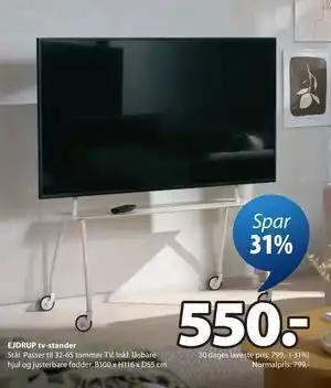 EJDRUP tv-stander