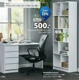 JYSK MOSBJERG bogreol tilbud