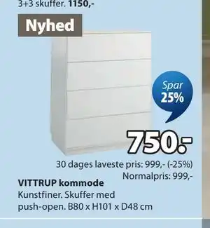 VITTRUP kommode