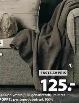 JYSK HUMLE plaid tilbud