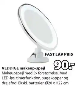 JYSK VEDDIGE makeup-spejl tilbud