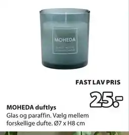 JYSK MOHEDA duftlys tilbud