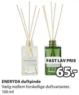 JYSK ENERYDA duftpinde tilbud