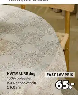 JYSK HVITMAURE dug tilbud