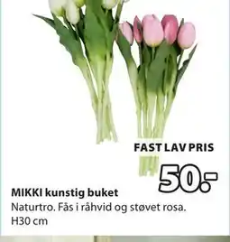 JYSK MIKKI kunstig buket tilbud