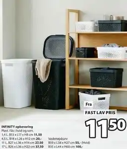 JYSK INFINITY opbevaring tilbud