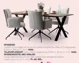 Daells Bolighus SPISEBORD tilbud