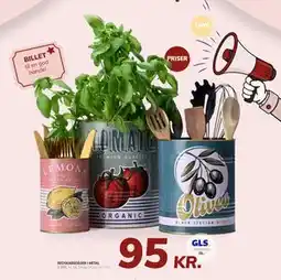Daells Bolighus REDSKABSDÅSER I METAL 3 STK tilbud