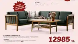 Daells Bolighus KLASSISK SOFA I HJØRNEOPSTILLING tilbud