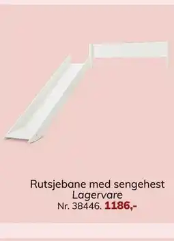Daells Bolighus Rutsjebane med sengehest tilbud