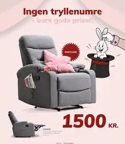 Daells Bolighus HVILESTOL tilbud