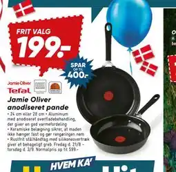 Bilka Jamie Oliver anodiseret pande tilbud