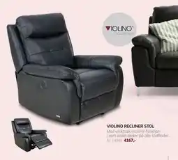 Daells Bolighus VIOLINO RECLINER STOL tilbud