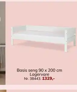 Daells Bolighus Basis seng 90 x 200 cm tilbud