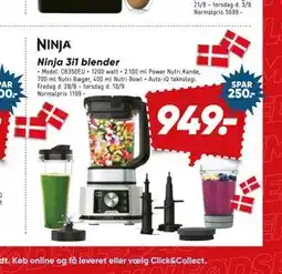 Bilka Ninja 3i1 blender tilbud