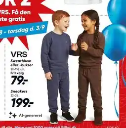 Bilka Sweatbluse eller -bukser tilbud