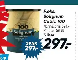 Bilka Solignum Cubic 100 tilbud