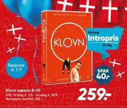 Bilka Klovn sæson 8-10 tilbud