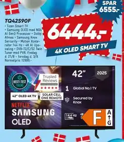 Bilka SAMSUNG TQ42S90F tilbud