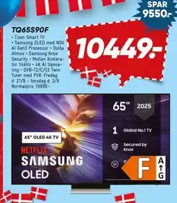Bilka SAMSUNG TQ65S90F tilbud